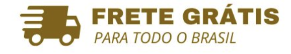Frete Grátis para todo o Brasil